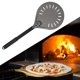 thumbnail image 4 of pizza, pizza, mango rgo, Pizza, , para pizza, herramienta para hornear de cocina 7 pulgadas SOLEDAD cáscara de pizza, 4 of 10