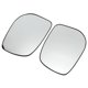 thumbnail image 2 of Vidrio de espejo exterior vidrio de espejo retrovisor de automóvil izquierdo y derecho resistente al desgaste para una conducción segura Reemplazo para YARIS 2006-2010 ANGGREK Otros, 2 of 8