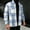 Light Blue, variant on WIZUTIZ Men's Shacket Thick Long Sleeve Lapel Plaid Wool Blend Loose Casual Shirt Jacket with Pockets for Fall Winter Daily Outdoor Wear Mens Fashion
