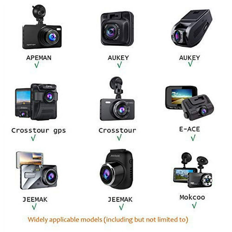 Sportway S501 Suction Cup Dash Cam Mount Holder (5th Gen) with Replaceable  Joint for CHORTAU OldShark NIUTA Boogiio ORSKEY Abask and Most Other Car