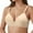 Beige#395, variant on Women Bras Solid Color Plus Size Full Coverage Underwire Bralette Seamless Push Up Bralette Bra Woman Leisure Holiday Party Photoshoot Bras,,42
