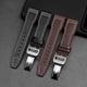 thumbnail image 5 of Correa de cuero genuino para reloj IWC Universal Spitfire Pilot Little Prince, pulsera para hombre Mark 18, marrón y negro, 20 mm y 21 mm, 5 of 5