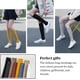 thumbnail image 3 of Jumpingount 1 par de calcetines de algodón hasta la rodilla para mujer, medias largas para fiesta escolar, suministros transpirables para absorber el sudor Medias Azul Jumpingount AP012073-07, 3 of 6
