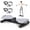 Grey, variant on 高风险 Waist Twister Machine Exercise, Ab Twister Board, 300 lbs Capacity, Noiseless Fitness Tool for Core & Belly Fat Workout, Anti-Slip Home Gym Equipment Light Grey