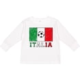 thumbnail image 3 of Inktastic Italian Soccer Boys or Girls Long Sleeve Toddler T-Shirt, 3 of 5