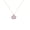 Yellow, variant on Pure Elegance Cancer Zodiac Symbol Pendant Necklace Amethyst 925 Silver 14K White Gold Over For Women