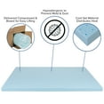thumbnail image 6 of Flash Furniture Leo 14 Inch Metal Platform Bed Frame with 10 Inch Pocket Spring Mattress in a Box and 3 inch Cool Gel Memory Foam Topper - Queen, 6 of 14