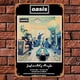 thumbnail image 4 of Placa Metal Vintage Banda Oasis Pintura Hierro Rectangular Arte La Pared 20x30cm, 4 of 9