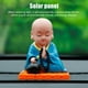 thumbnail image 4 of Juguete de Estatuilla de Pequeño Monje Solar Sensor de Energía de la Luz Asintiendo Automáticamente Estatuas de Monje Budista Tablero de Instrumentos del Automóvil Adorno de ANGGREK Otros, 4 of 8