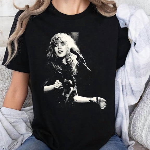 Stevie Nicks Shirt Vintage Concert Rock Music 90s Bootleg Style T-shirt Sizes S-5XL