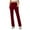 Wine, variant on Ixbnca Yoga Pants for Women High Waisted Workout Straight Leg Bottoms Womens Work Pants with Pockets