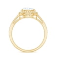 thumbnail image 2 of Rosec Jewels Lab Created Diamond Ring for Women - EF-VS Grade East West Engagement Ring, 18K Yellow Gold, US 6.50, 2 of 8