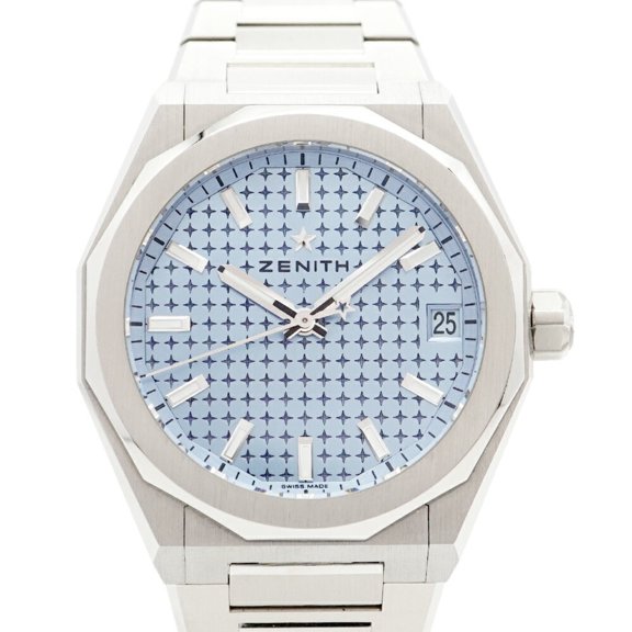 Pre-Owned Zenith Defy Skyline 03.9400.670 Blue Dial Watch for Men and Women