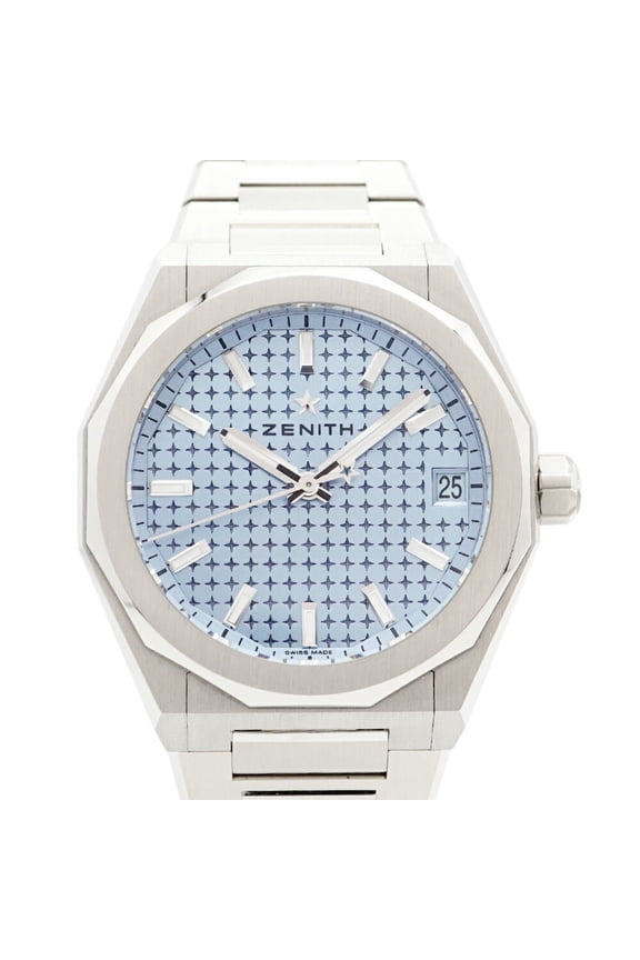 Pre-Owned Zenith Defy Skyline 03.9400.670 Blue Dial Watch for Men and Women