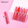thumbnail image 4 of Julystar Matte Lip Gloss, Waterproof Transfer Resistant Long Wear Lip Tint, 12 Pigmented Nude Red Shades Daily Lip Makeup, 4 of 17