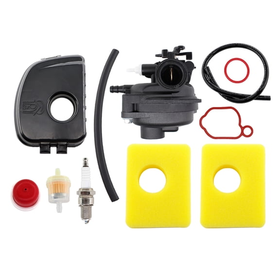 590556 Carburetor For Briggs & Stratton 09P702 E-Series OHV 550E 09p702-0149-f1 Air Filter Cover Spark Plug Fuel Line Kit Mower