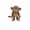 Lightcoral, variant on 1PC 12CM 3D printed monkey full-body movable long-tailed monkey desktop ornament simulation model