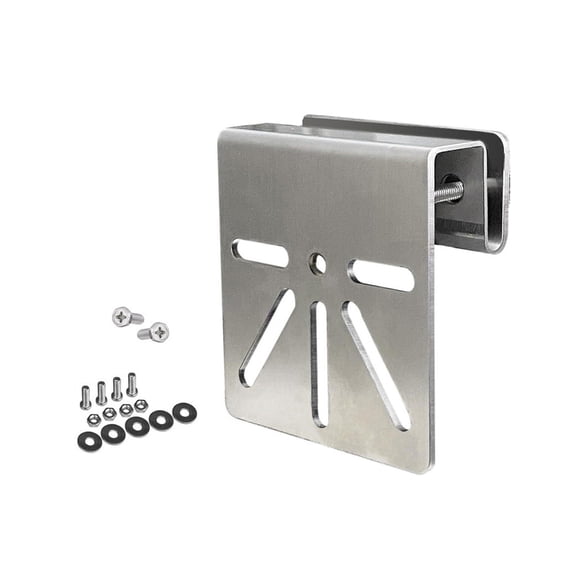 7829 Stainless Steel Mounting Bracket Security Camera Gutter Mount Feature for Reliable Performances in Demanding Environment