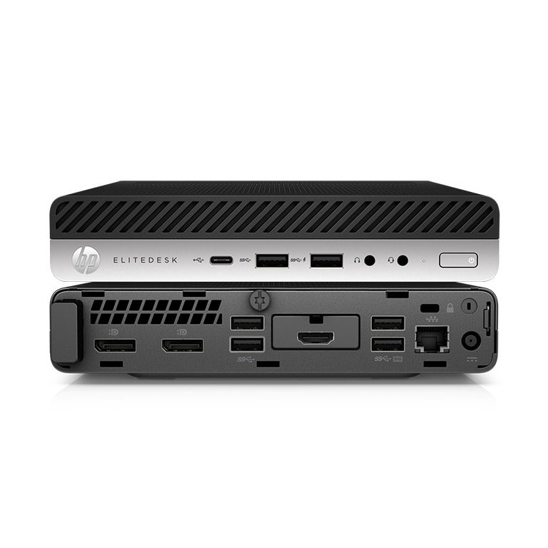 HP EliteDesk 705 G4 mini Home and Business Desktop Black (AMD