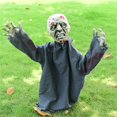 thumbnail image 2 of AMERTEER Halloween Garden Decor Sound Activated Scary Decoration with Motion Sound Outdoor Yard Porch Ornament, 2 of 9