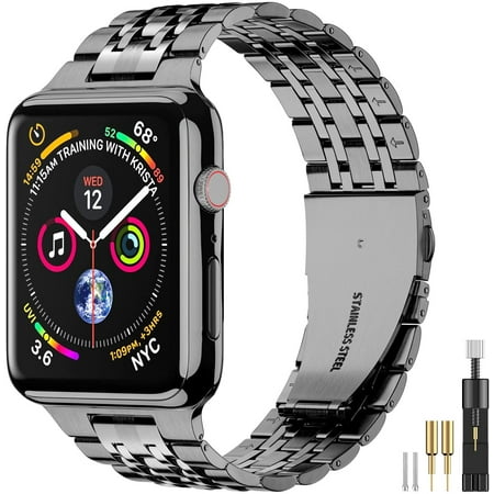 Suplink Stainless Steel Metal Band Compatible with Apple Watch