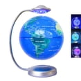 thumbnail image 1 of Floating Globe, 3D Rotation with Led Magnetic Levitation Globe, Floating World Map for Learning and Education, Home Desk Decoration, Creative Ornaments Decoration, 1 of 4