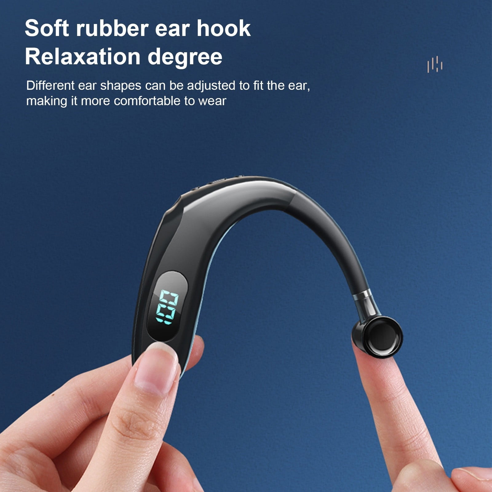 Bluetooth Headset with Microphone, Open Ear Headphones, Dual Connect Bluetooth 5.4 Headphones with Noise Cancelling & Mute, Wireless Headset with Mic for Work, Mobile, Tablets, Laptops,Pink