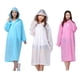 thumbnail image 5 of Monstrate Capa de lluvia Senderismo Camping Chubasquero Poncho Color sólido Mujeres Hombres Ropa impermeable Ciclismo multifuncional Actividades Paraguas de lluvia Blanco transparente, 5 of 5