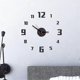 thumbnail image 5 of 3D Acrylic Mirror Effect Digital Wall Clock DIY Sticker Mural Decal Home Decor, 5 of 5