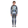 thumbnail image 1 of Disfraz de Cosplay de miedo para Halloween, ropa Sexy de Anime para mamá y yo, trajes de fantasía, monos de esqueleto, disfraz de miedo para niña, 1 of 4