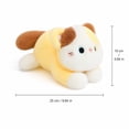 thumbnail image 2 of Siamese Cat Plush Toys Cute Lying Fluffy Kitten Stuffed Animal Soft Sleeping Pillow Long Lasting Plush Material Comfortable Cuddly Companion for Nap Playtime Home Decor Kids and, 2 of 7