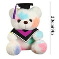 thumbnail image 2 of TOPRenddon Graduation Bear Doll – 9” Soft Plush Keepsake Gift for Girls, Kids, Toddlers (Graduation Party Decor, Bedroom Ornament, Child-Safe Stuffed Animal), 2 of 6