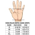 thumbnail image 2 of PUSH Athletic Gymnastics Youth Hand Grips (Blue Camo, Small), 2 of 2