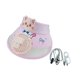 thumbnail image 4 of Sombrero de visera para niños perfke con ventilador ajustable rosa, 4 of 5