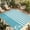 Teal, variant on Blue Anchor Outdoor Rug for Patio/Deck/Porch, Non-Slip Large Area Rug 6 x 9 Ft, Modern Nautical White Geometric Stripes Indoor Outdoor Rugs Washable Area Rugs, Reversible Camping Rug Carpet Runner