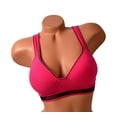 thumbnail image 2 of 6 Pieces Wire Free Light Padded Spandex Raceback Cotton Sports Bra B/C/D Cup (40C), 2 of 3