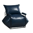 thumbnail image 2 of Abbracc Sofa Paresseux Polyvalent Canapé Mode Chaise Longue pour Balcon Chambre Intérieur Bleu, 2 of 9