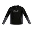 thumbnail image 3 of Men's Long Sleeve Rash Guard and Board Shorts Two Piece Swimwear Set for Sun Surfing Snorkeling, 3 of 6