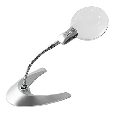 Dritz Flexible Tabletop LED Magnifier