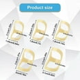 thumbnail image 2 of Oval Finger Splint, Finger Support Trigger Finger Splint Finger Straightener Brace For Thumb Middle Pinky or Ring Finger (3,4,5,6,7 Sizes), 2 of 6