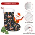 thumbnail image 5 of Naloa Various Crustaceans Christmas Stockings Decorations, Xmas Ornaments, DIY Personalized Farmhouse Decor for Home Family Party Tree, 5 of 7