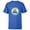 Royal, variant on Disney Mickey & Pals Holiday Circle Happy Hanukkah! - Short Sleeve T-Shirt for Kids - Customized-White