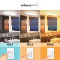 thumbnail image 4 of Globe Electric 24" Brass Dimmable Color Adjustable LED Integrated Modern Style Vanity Light with Dimmer Remote, 4 of 9
