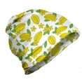 thumbnail image 1 of Hawaii Unisex Beanie, Carambola Star Fruit Exotic, Hiking Outdoors, Yellow Lime Green, by Ambesonne, 1 of 1