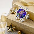 thumbnail image 5 of Beetlejuice Snowflakes Ornaments Christmas Tree Decorations Alloy Hanging Decorations Snowflake Pendant 1 PCS, 5 of 8