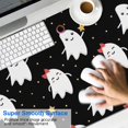 thumbnail image 2 of Long Mouse Pads for Desk,Halloween Cute Ghosts Pattern Desk Mats on Top Of Desks, Desk Mouse Pad Extra Large with 3mm Non-Slip Base and Stitched Edge for Gaming,Office,Work,Home 47.3"x23.6", 2 of 6