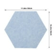 thumbnail image 2 of 6pcs Hexagon Felt Board For Wall Felt Message Board Felt Backdrop Wall Sticker Hexagon Felt Pin Board, 2 of 8