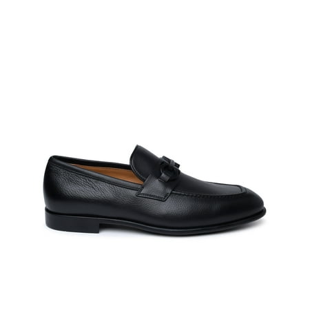 

Salvatore Ferragamo Man Salvatore Ferragamo Black Leather Loafers
