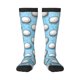 thumbnail image 1 of Fotbe Golf Balls 1 Calcetas Divertidas Estampadas para Hombre y Mujer, Calcetas de Algodón hasta la Rodilla para Caminar, Correr, Enfermería y Embarazo, 1 of 6