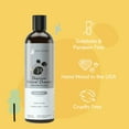 thumbnail image 4 of kin+kind Dog Shampoo - Deep Clean, Dirt & Odor Remover w/ Activated Charcoal for Dogs, Gentle Formula w/ Natural Aloe, Olive Oil & Coconut Oil, Pet Hair Care & Grooming Products, Patchouli, 12 fl oz, 4 of 8